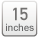 15inches