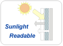 Sunlight Readable-Transflective LCD