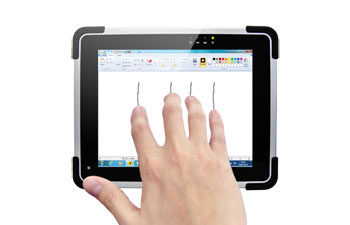 Multi-Touch Input Supported
