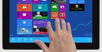 P-Cap multi-touch screen