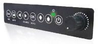 Compact & User-friendly Front Panel Control