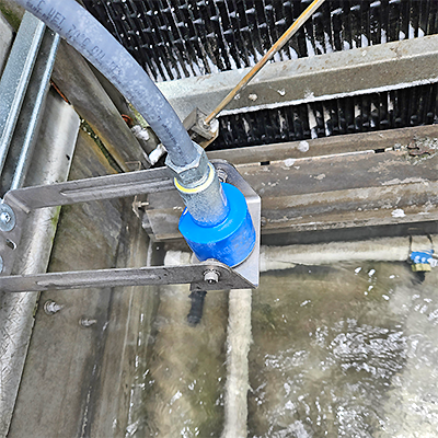 Hospital Cooling Tower Sump Radar Level Transmitter