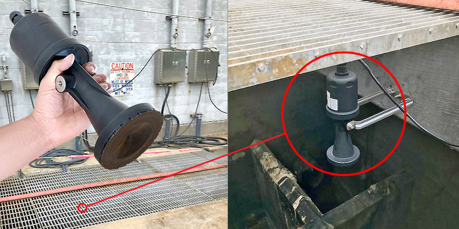 Municipal Sewer Lift Station Radar Level Sensor